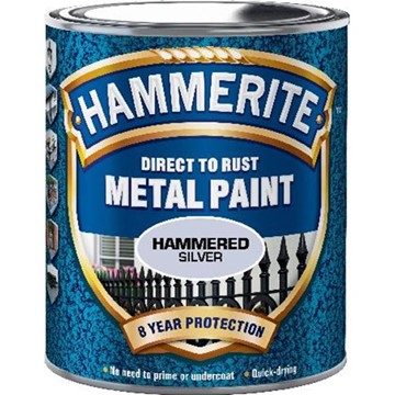 Hammerite HAMMARLACK 250ML SILVER HAMMERITE