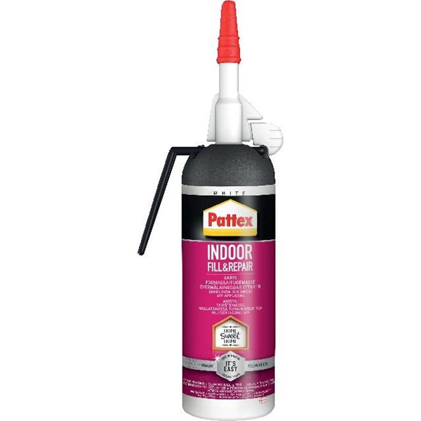 Pattex AKRYLFOG INNE FYLL & REP VIT 100 ML