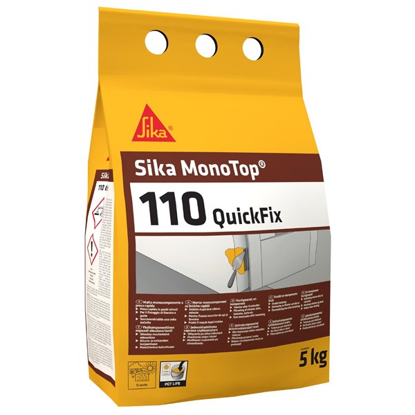 Sika BRUK SNABBHÄRD SIKAMONOTOP 110 QUICKFIX 5KG