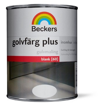 Beckers GOLVFÄRG PLUS 1 VIT