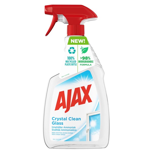 Ajax ALLRENGÖRING CRYSTAL CLEAN AJAX SPRAY GLAS 0,75L