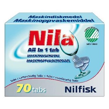 Nilfisk MASKINDISKMEDEL NILA TABLETTER