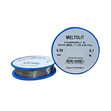 Meltolit LÖDTRÅD MELTOLIT SN60PB39CU1 EL 0,5MM