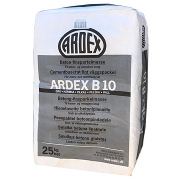 Ardex VÄGGSPACKEL ARDEX B10 GRÅ 25 KG