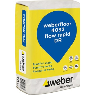Weber FLOOR 4032 SUPER FLOW RAPID DR 20 KG
