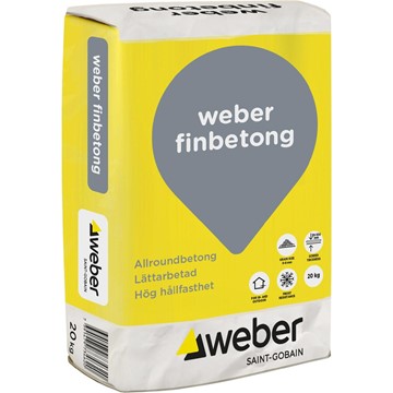 Weber FINBETONG C32/40 20 KG 48 ST/PALL