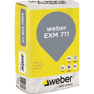 Weber EXM 711 EXPANDERBETONG SNABB FIN 20 KG