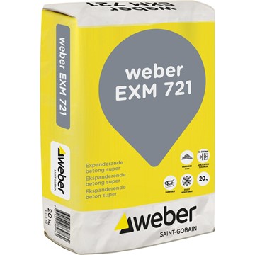 Weber EXM 721 EXPANDERBETONG SUPER K90 20 KG