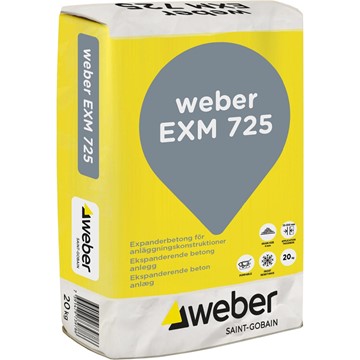 Weber EXM 725 EXPANDERBETONG GROV ANL