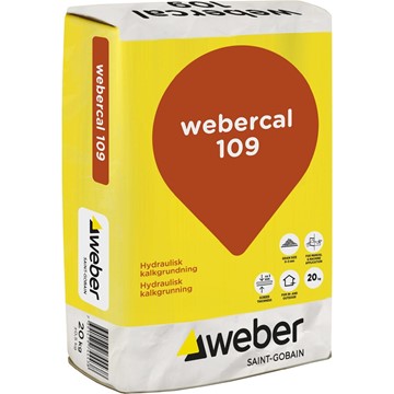 Weber CAL 109 HYDRAULISK KALKGRUND 20 KG
