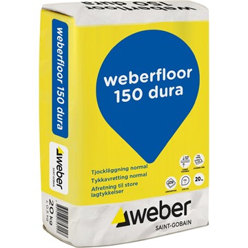 Weber FLOOR 150 DURA 20 KG GOLVAVJÄMNING