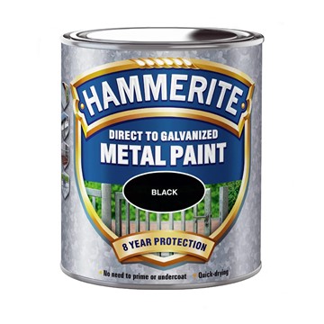 Hammerite METALLFÄRG DIRECT TO GALV BLACK HAMMERITE 0,75L