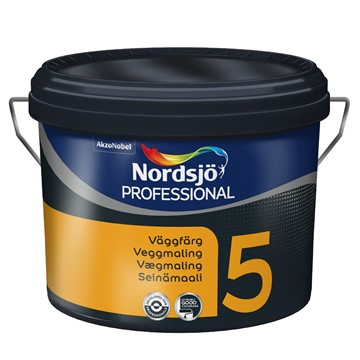 Nordsjö VÄGGFÄRG PROFESSIONAL 5 NORDSJÖVIT NORDSJÖ INOMHUS 10L