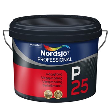 Nordsjö VÄGGFÄRG PROFESSIONAL P25 BW NORDSJÖ INOMHUS 10L