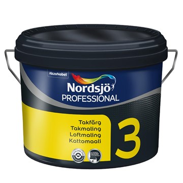 Nordsjö TAKFÄRG PROFESSIONAL 3 BW NORDSJÖ INOMHUS 5L