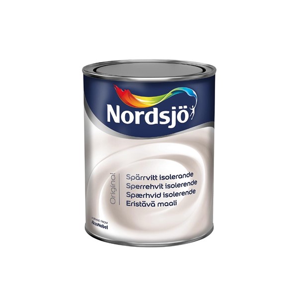 Nordsjö GRUNDFÄRG ORIGI. SPÄRRVITT ISO NORDSJÖ INOMHUS 1L