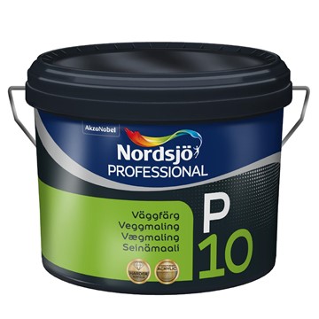 Nordsjö VÄGGFÄRG PROFESSIONAL P10 BW NORDSJÖ INOMHUS 10L
