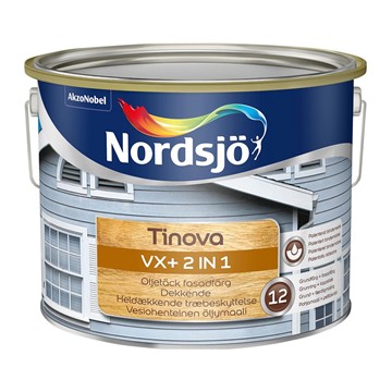 Nordsjö TRÄFASADFÄRG TINOVA VX+ 2 IN 1 337 BLACK NORDSJÖ 10L