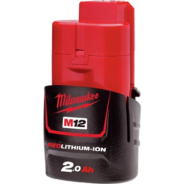 Milwaukee BATTERI M12 B2 2,0AH LI-ON TILL MILWAUKEE M12-SYSTEM