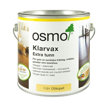 Osmo KLARVAX 1101 OFÄRGAD OSMO 2,5L