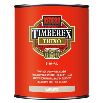 Timberex TRÄLASYR THIXO TIMBEREX VARMVIT 1L