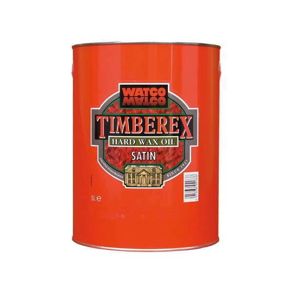 Timberex TIMBEREX HARD WAX OIL SATIN 5L