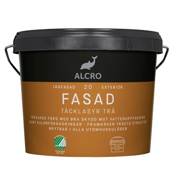 Alcro TÄCKLASYR FASAD FALURÖD 3L