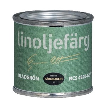 Ottosson Färgmakeri LINOLJEFÄRG BLADGRÖN 0,1L