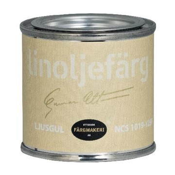 Ottosson Färgmakeri LINOLJEFÄRG LJUSGUL 0,1L