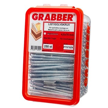 GRABBER GOLV&LISTSKRUV BORRSPETS FZB GRABBER BITS 950-1 4,5X75 250