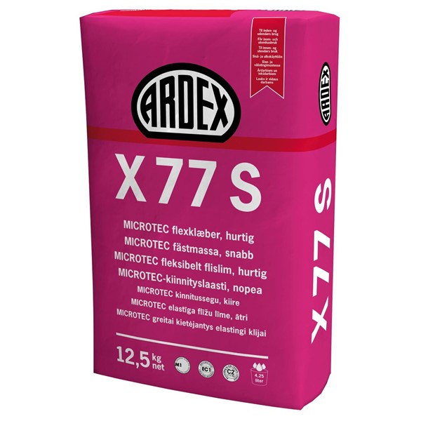 Ardex SNABBFIX ARDEX X77 S GRÅ 12,5 KG