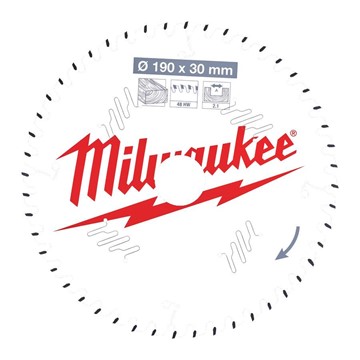 Milwaukee CIRKELSÅGKLINGA W190X30X2,1X48