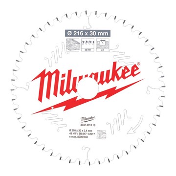 Milwaukee CIRKELSÅGKLINGA MS W216X30X2,4X48