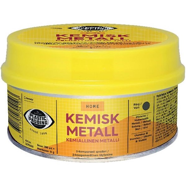 Plastic Padding SPACKEL KEMISK METALL PP 180 ML