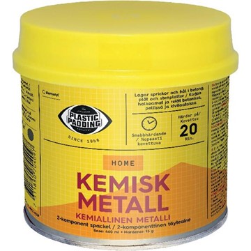 Plastic Padding SPACKEL KEMISK METALL PP 460 ML