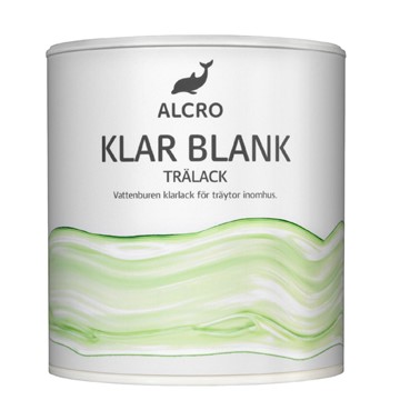 Alcro TRÄLACK KLAR BLANK 0.5L