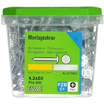ESSVE MONTAGESKRUV VS FZB 4.2X50 200