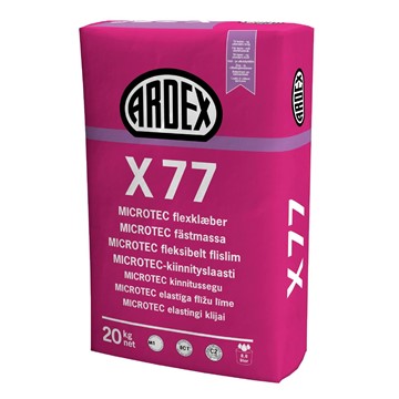 Ardex HÄNGFIX ARDEX X77 GRÅ 20 KG