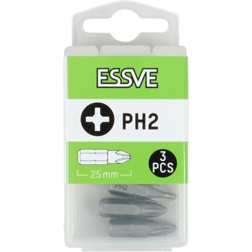 ESSVE Bits PH2 25mm 3p