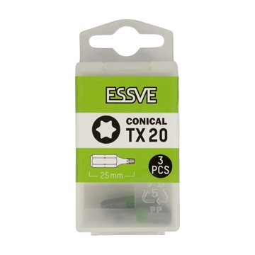 ESSVE Bits Torx20 25mm 3p