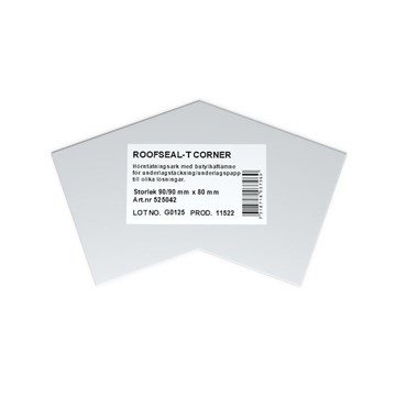 T-emballage HÖRNTÄTNING ROOFSEAL-T CORNER 90/90X80MM