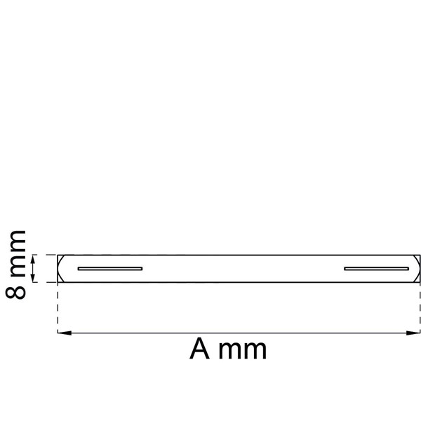 Habo RODDARPINNE M HÅL 120MM