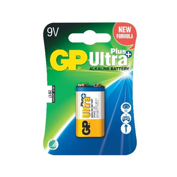 GPbatteries BATTERI ULTRA PLUS 6LF22 9V