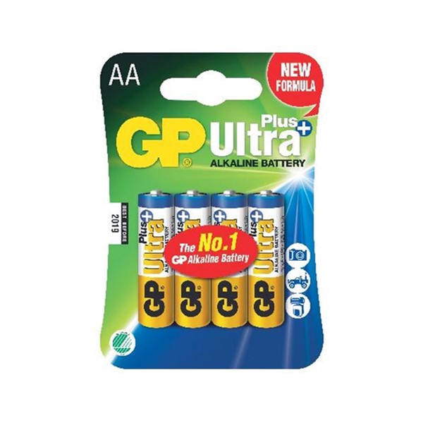 GPbatteries BATTERI ULTRA PLUS LR6/AA 4ST