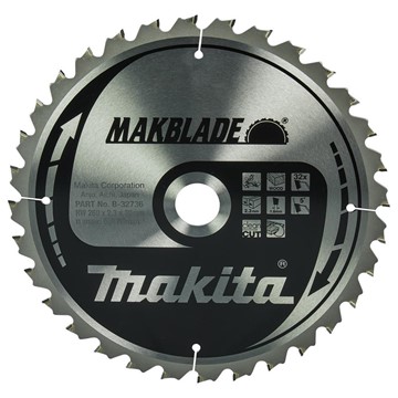 Makita SÅGKLINGA B-32736 MAKITA TRÄ 260X30X32T