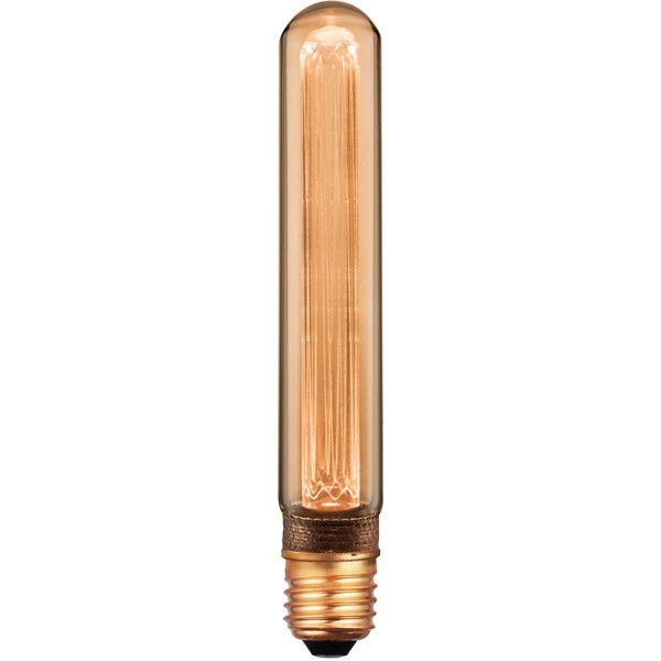 Gelia LED-LAMPA DECO TUB T30 E27 AMBER 2W