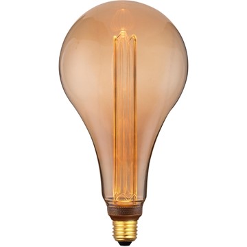 Gelia LED-LAMPA DECO DROPPE S165 E27AMBER 2.8W