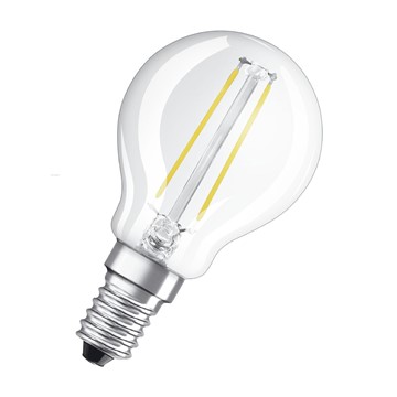OSRAM LED-LAMPA, KLOT, LED RETROFIT CLASSIC P, KLAR, OSRAM