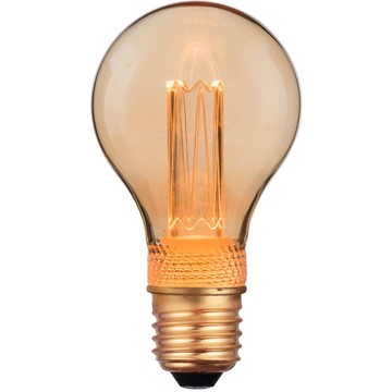 Gelia LED-LAMPA DECO NORMAL A60 E27 AMBER 2W