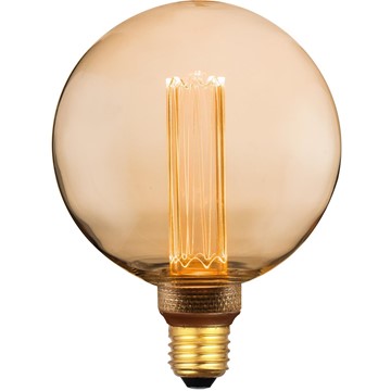 Gelia LED-LAMPA DECO GLOB G125 E27 AMBER 2.5W